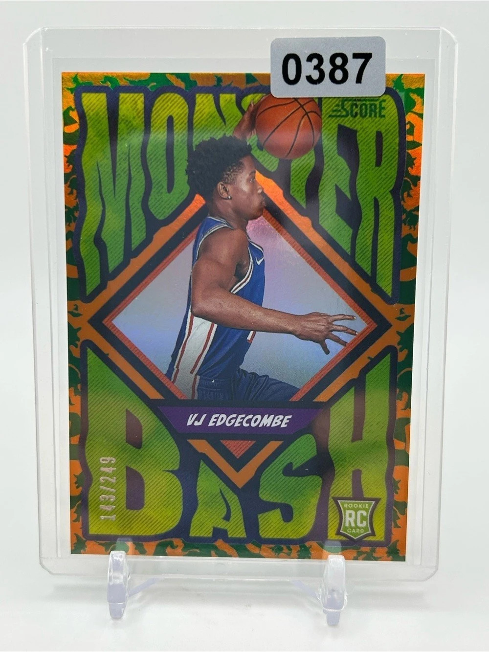 VJ Edgecombe Holo Witches Monster Bash 143/249 Rookie Card Panini ScoreATreat